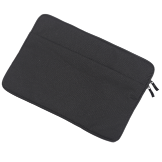 Case2go Case2go - Laptop Sleeve geschikt voor Macbook, Laptop en Chromebook - Met extra Vak - Laptoptas - Laptophoes - 15.6 Inch - Zwart