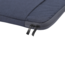 Case2go - Laptop Sleeve geschikt voor Macbook, Laptop en Chromebook - Met extra Vak - Laptoptas - Laptophoes - 13 inch - Donker Blauw