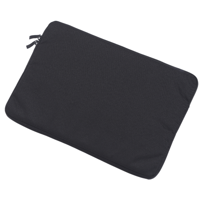 Case2go - Laptop Sleeve geschikt voor Macbook, Laptop en Chromebook - Met extra Vak - Laptoptas - Laptophoes -13 inch - Zwart