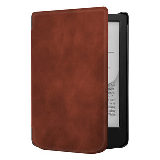 Case2go Case2go - E-reader hoes geschikt voor Pocketbook Verse Lite (2025) - Hardcase - Sleepcover - Magnetische Sluiting - Bruin Case2go Case2go - E-reader hoes geschikt voor Pocketbook Verse Lite (2025) - Hardcase - Sleepcover - Magnetische Sluiting - Bruin