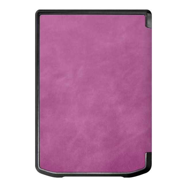 Case2go - E-reader hoes geschikt voor Pocketbook Verse Lite (2025) - Hardcase - Sleepcover - Magnetische Sluiting - Roze