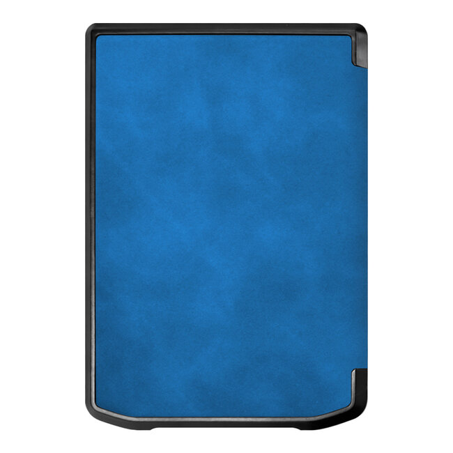 Case2go - E-reader hoes geschikt voor Pocketbook Verse Lite (2025) - Hardcase - Sleepcover - Magnetische Sluiting - Licht Blauw