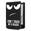 Case2go - E-reader hoes geschikt voor Pocketbook Verse Lite (2025) - Hardcase - Sleepcover - Magnetische Sluiting - Dont Touch Me