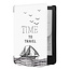 Case2go - E-reader hoes geschikt voor Pocketbook Verse Lite (2025) - Hardcase - Sleepcover - Magnetische Sluiting - Time To Travel
