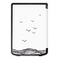 Case2go - E-reader hoes geschikt voor Pocketbook Verse Lite (2025) - Hardcase - Sleepcover - Magnetische Sluiting - Time To Travel