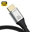Case2go - Universele HDMI Kabel - 8K Ultra HD - HDMI 2.1 - 2 Meter - Geschikt voor PS5, Xbox Series X, TV en PC – Zwart