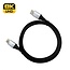 Case2go - Universele HDMI Kabel - 8K Ultra HD - HDMI 2.1 - 2 Meter - Geschikt voor PS5, Xbox Series X, TV en PC – Zwart