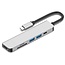 Case2go - USB C Hub - 6 in 1 - 4K HDMI - USB C 100W - SD / Micro SD / TF Kaart lezer - USB A 3.0 - Docking Station - USB Splitter - USB C USB A - Geschikt voor Macbook Pro / Air / Windows / Universeel