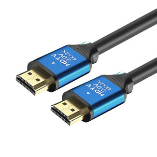 Case2go Case2go - HDMI Kabel geschikt voor TV, Playstation 5, Xbox series X/S, Laptops, Projectoren en Monitoren - Universeel - 4K - 60Hz - 1.5 Meter - Zwart