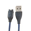 USB A - Garmin Oplaadkabel - 1 m - Braided Kabel - Compatibel met Garmin Instinct / Forerunner / Fenix / Venu / Venu SQ / Vivoactive / Epix Pro / Vivomove / Fenix / Approuch - USB-oplaadkabel oplader - Zwart