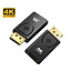 Case2go - DisplayPort naar HDMI Adapter - 4K - 30Hz - DP Naar HDMI - HDMI to Displayport - Universele adapter - Zwart