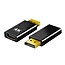 Case2go - DisplayPort naar HDMI Adapter - 4K - 30Hz - DP Naar HDMI - HDMI to Displayport - Universele adapter - Zwart