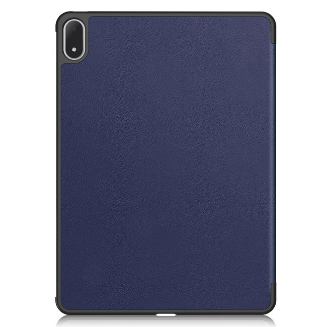 Case2go - Tablet hoes geschikt voor OnePlus Pad 3 - 13.2 Inch - Tri-Fold Book Case - Auto Wake/Sleep functie - Donker Blauw