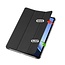 Case2go - Tablet hoes geschikt voor OnePlus Pad 3 - 13.2 Inch - Tri-Fold Book Case - Auto Wake/Sleep functie - Zwart