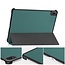 Case2go - Tablet hoes geschikt voor OnePlus Pad 3 - 13.2 Inch - Tri-Fold Book Case - Auto Wake/Sleep functie - Donker Groen