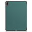 Case2go - Tablet hoes geschikt voor OnePlus Pad 3 - 13.2 Inch - Tri-Fold Book Case - Auto Wake/Sleep functie - Donker Groen