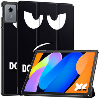 Case2go Case2go - Tablet hoes geschikt voor Lenovo Idea Tab - 11 Inch - Tri-Fold Book Case - Auto Wake/Sleep functie - Dont Touch Me