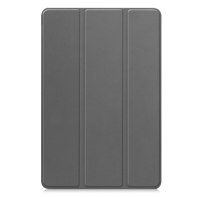 Case2go - Tablet hoes geschikt voor Lenovo Idea Tab - 11 Inch - Tri-Fold Book Case - Auto Wake/Sleep functie - Grijs