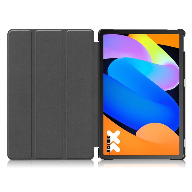 Case2go - Tablet hoes geschikt voor Lenovo Idea Tab - 11 Inch - Tri-Fold Book Case - Auto Wake/Sleep functie - Witte Bloesem