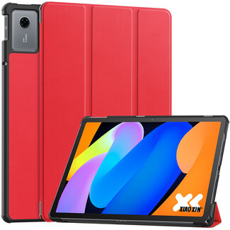 Case2go Case2go - Tablet hoes geschikt voor Lenovo Idea Tab - 11 Inch - Tri-Fold Book Case - Auto Wake/Sleep functie - Rood