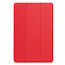 Case2go - Tablet hoes geschikt voor Lenovo Idea Tab - 11 Inch - Tri-Fold Book Case - Auto Wake/Sleep functie - Rood