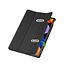 Case2go - Tablet hoes geschikt voor Lenovo Idea Tab - 11 Inch - Tri-Fold Book Case - Auto Wake/Sleep functie - Zwart