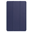 Case2go - Tablet hoes geschikt voor Honor Pad 10 - 12.1 Inch - Tri-Fold Book Case - Auto Wake/Sleep functie - Donker Blauw