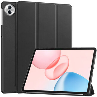 Case2go Case2go - Tablet hoes geschikt voor Honor Pad 10 - 12.1 Inch - Tri-Fold Book Case - Auto Wake/Sleep functie - Zwart