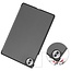 Case2go - Tablet hoes geschikt voor Honor Pad 10 - 12.1 Inch - Tri-Fold Book Case - Auto Wake/Sleep functie - Grijs