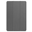 Case2go - Tablet hoes geschikt voor Honor Pad 10 - 12.1 Inch - Tri-Fold Book Case - Auto Wake/Sleep functie - Grijs