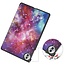 Case2go - Tablet hoes geschikt voor Honor Pad 10 - 12.1 Inch - Tri-Fold Book Case - Auto Wake/Sleep functie - Galaxy