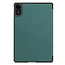 Case2go - Tablet hoes geschikt voor Xiaomi Redmi Pad 2 - 11 Inch - Tri-Fold Book Case - Auto Wake/Sleep functie - Groen