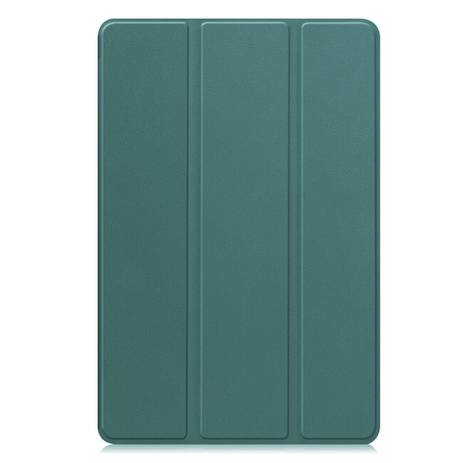 Case2go - Tablet hoes geschikt voor Xiaomi Redmi Pad 2 - 11 Inch - Tri-Fold Book Case - Auto Wake/Sleep functie - Groen