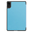 Case2go - Tablet hoes geschikt voor Xiaomi Redmi Pad 2 - 11 Inch - Tri-Fold Book Case - Auto Wake/Sleep functie - Licht Blauw