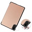 Case2go - Tablet hoes geschikt voor Xiaomi Redmi Pad 2 - 11 Inch - Tri-Fold Book Case - Auto Wake/Sleep functie - Rose Goud