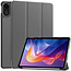 Case2go - Tablet hoes geschikt voor Xiaomi Redmi Pad 2 - 11 Inch - Tri-Fold Book Case - Auto Wake/Sleep functie - Grijs