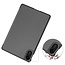 Case2go - Tablet hoes geschikt voor Xiaomi Redmi Pad 2 - 11 Inch - Tri-Fold Book Case - Auto Wake/Sleep functie - Grijs