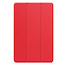 Case2go - Tablet hoes geschikt voor Xiaomi Redmi Pad 2 - 11 Inch - Tri-Fold Book Case - Auto Wake/Sleep functie - Rood