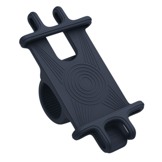 Case2go Case2go - Universele Telefoonhouder Fiets - 4 tot 6.5 inch - Zwart