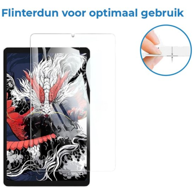 Case2go - 2-Pack Tablet screenprotector geschikt voor Lenovo Legion Y700 (2025) - 8.8 Inch - Tempered Glass - Case Friendly - Transparant