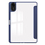 Case2go - Tablet hoes geschikt voor Xiaomi Redmi Pad 2 - Acrylic Trifold case met Pencil houder - 11 Inch - Donker Blauw