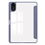 Case2go - Tablet hoes geschikt voor Xiaomi Redmi Pad 2 - Acrylic Trifold case met Pencil houder - 11 Inch - Paars