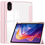 Case2go Case2go - Tablet hoes geschikt voor Xiaomi Redmi Pad 2 - Acrylic Trifold case met Pencil houder - 11 Inch - Licht Roze