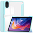 Case2go - Tablet hoes geschikt voor Xiaomi Redmi Pad 2 - Acrylic Trifold case met Pencil houder - 11 Inch - Licht Blauw