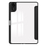Case2go - Tablet hoes geschikt voor Xiaomi Redmi Pad 2 - Acrylic Trifold case met Pencil houder - 11 Inch - Zwart