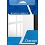 Case2go - Tablet hoes geschikt voor Xiaomi Redmi Pad 2 - Acrylic Trifold case met Pencil houder - 11 Inch - Zwart