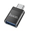 Hoco - USB C naar USB A Adapter - USB C naar USB Adapter - USB C naar USB A Converter - USB C Adapter - USB C naar USB A Female - Zwart