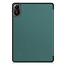 Case2go - Tablet hoes geschikt voor Xiaomi Redmi Pad 2 - 11 Inch - Tri-fold hoes met Auto/Wake functie en Magnetische sluiting - TPU Cover Met Pencil Houder - Donker Groen