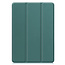 Case2go - Tablet hoes geschikt voor Xiaomi Redmi Pad 2 - 11 Inch - Tri-fold hoes met Auto/Wake functie en Magnetische sluiting - TPU Cover Met Pencil Houder - Donker Groen