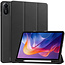 Case2go - Tablet hoes geschikt voor Xiaomi Redmi Pad 2 - 11 Inch - Tri-fold hoes met Auto/Wake functie en Magnetische sluiting - TPU Cover Met Pencil Houder - Zwart